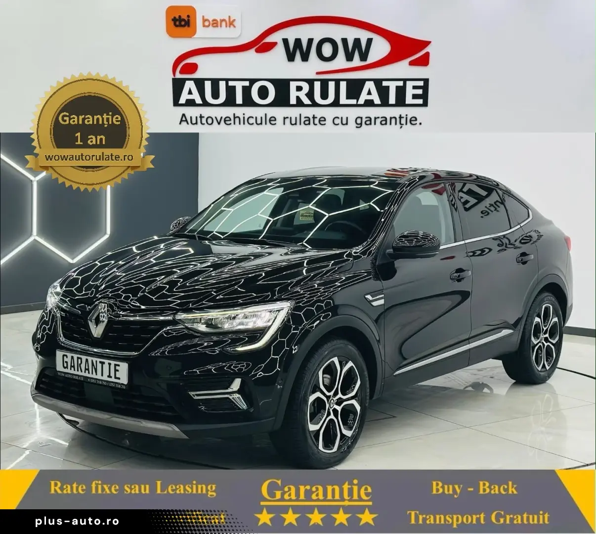 RENAULT Arkana 2023 1.6i hybrid  E6 Garantie 12 Luni Rate Av