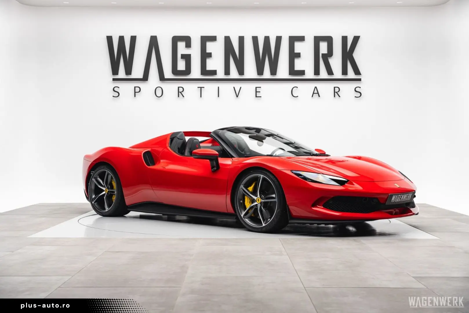 FERRARI 296 GTS Spider LIFT CARBONLENKRAD BICOLOR KAMERA