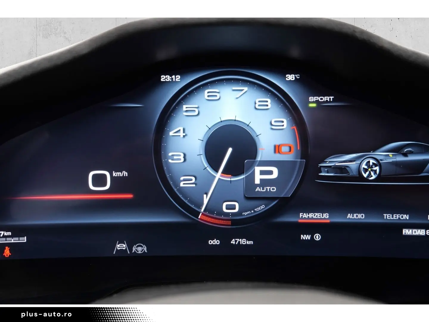 FERRARI 12 Cilindri  Burmester New Steering Whe