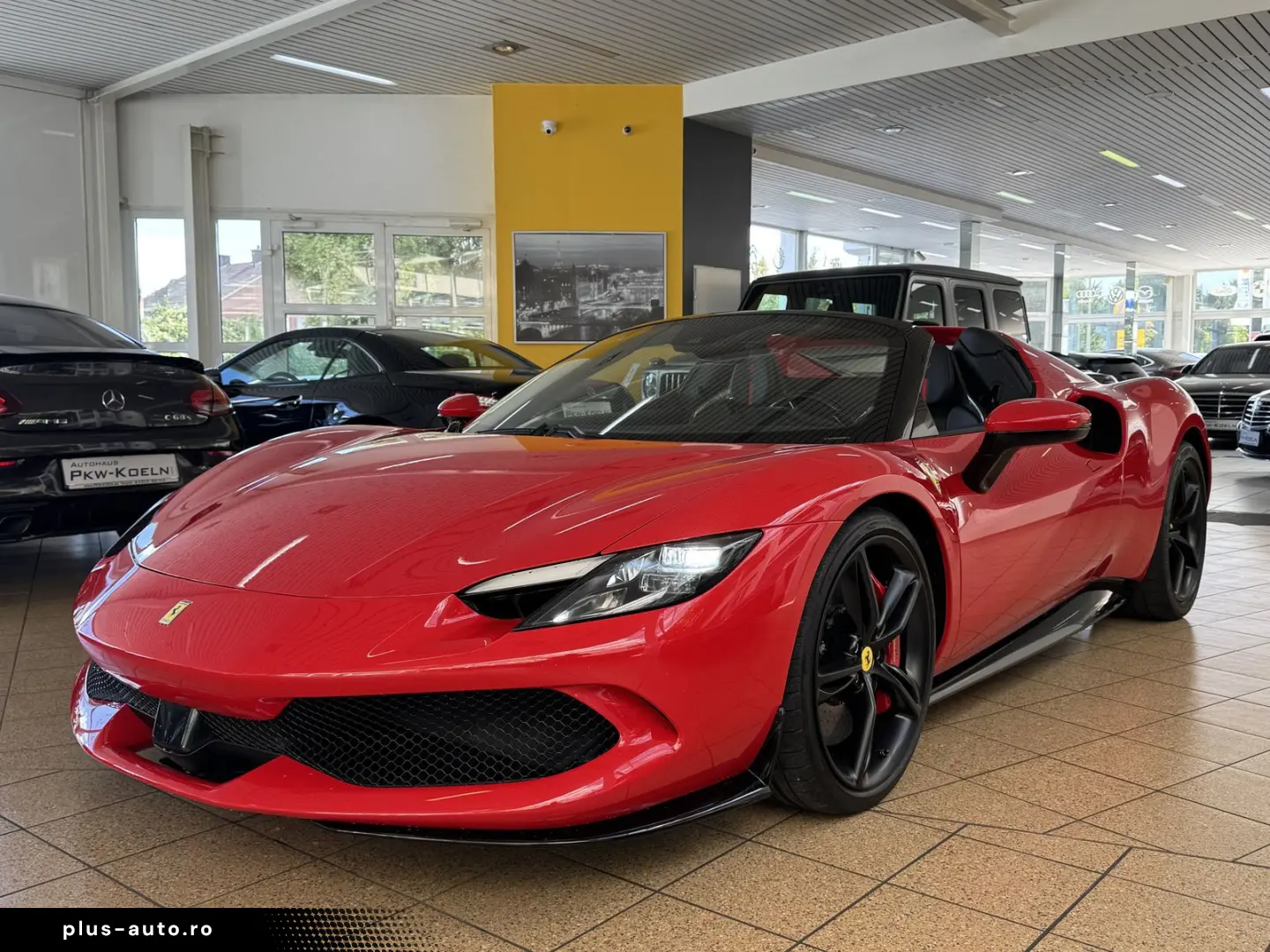 FERRARI 296 GTS Matrix Lift JBL Carbon Racing Seats