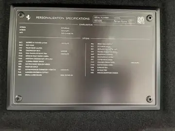 FERRARI Roma Verde Zeltweg  PASSENGER DISPLAY  JBL