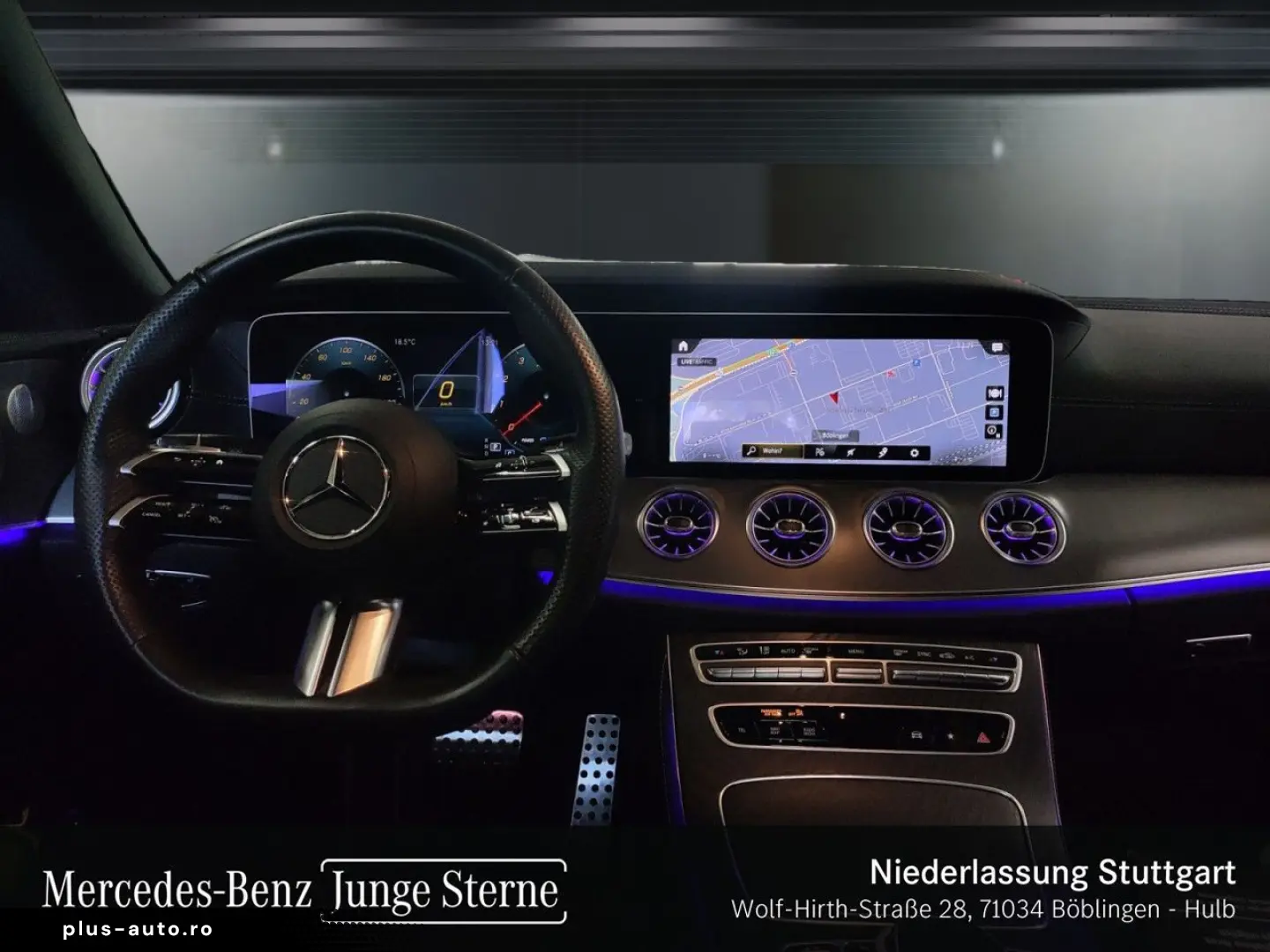MERCEDES-BENZ E 450 4M Cab AMG 20  Night Edition Bur&hellip;