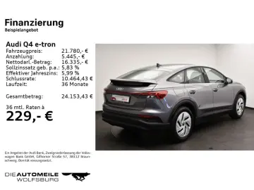 AUDI Q4 35 e-tron Sportback LED