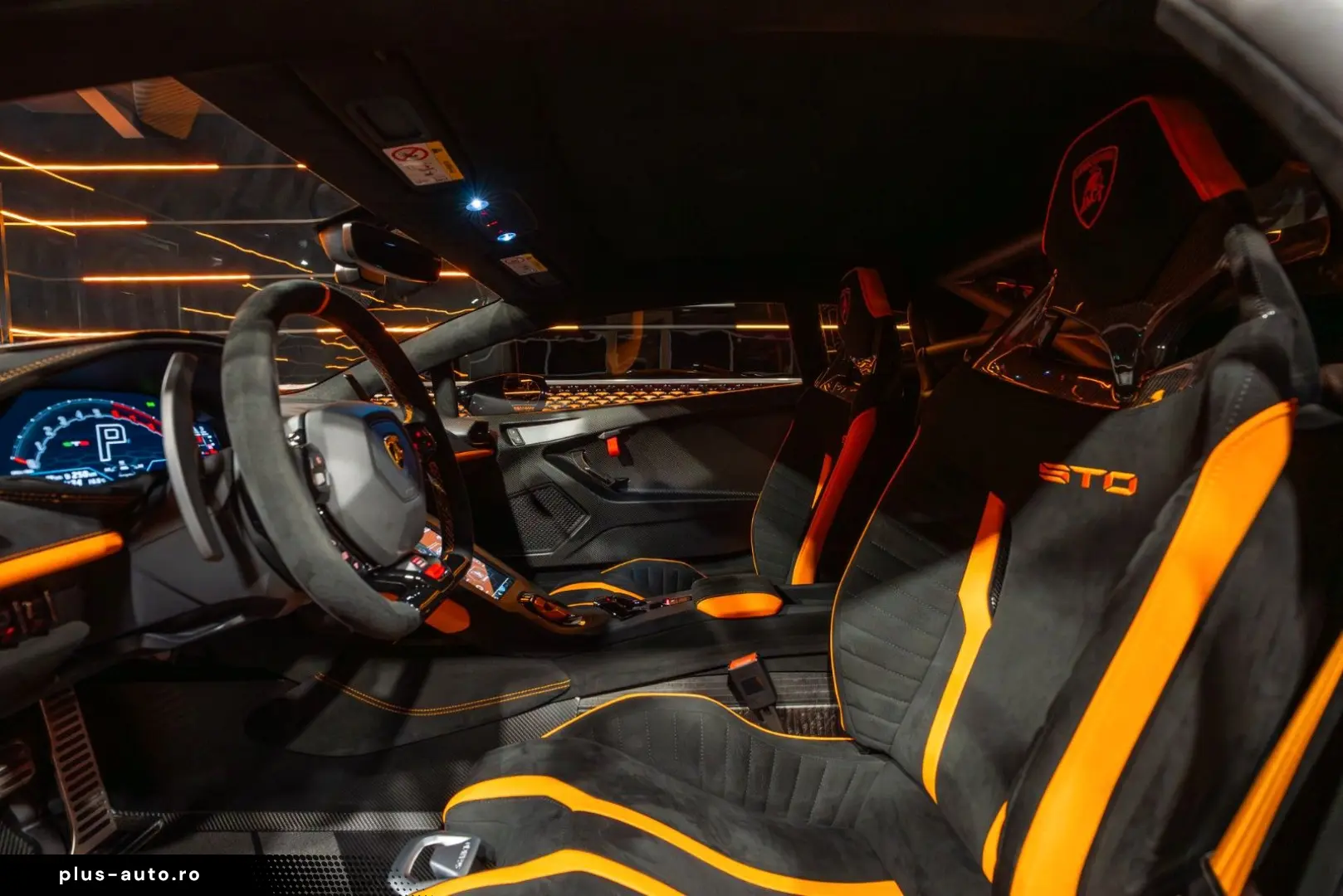 LAMBORGHINI Huracan STO Bucket seats Telemetry Roll bar Lift