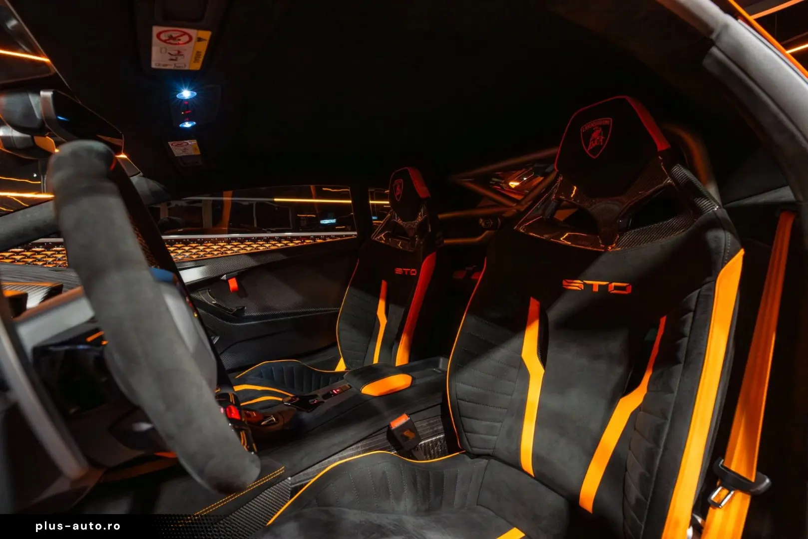 LAMBORGHINI Huracan STO Bucket seats Telemetry Roll bar Lift