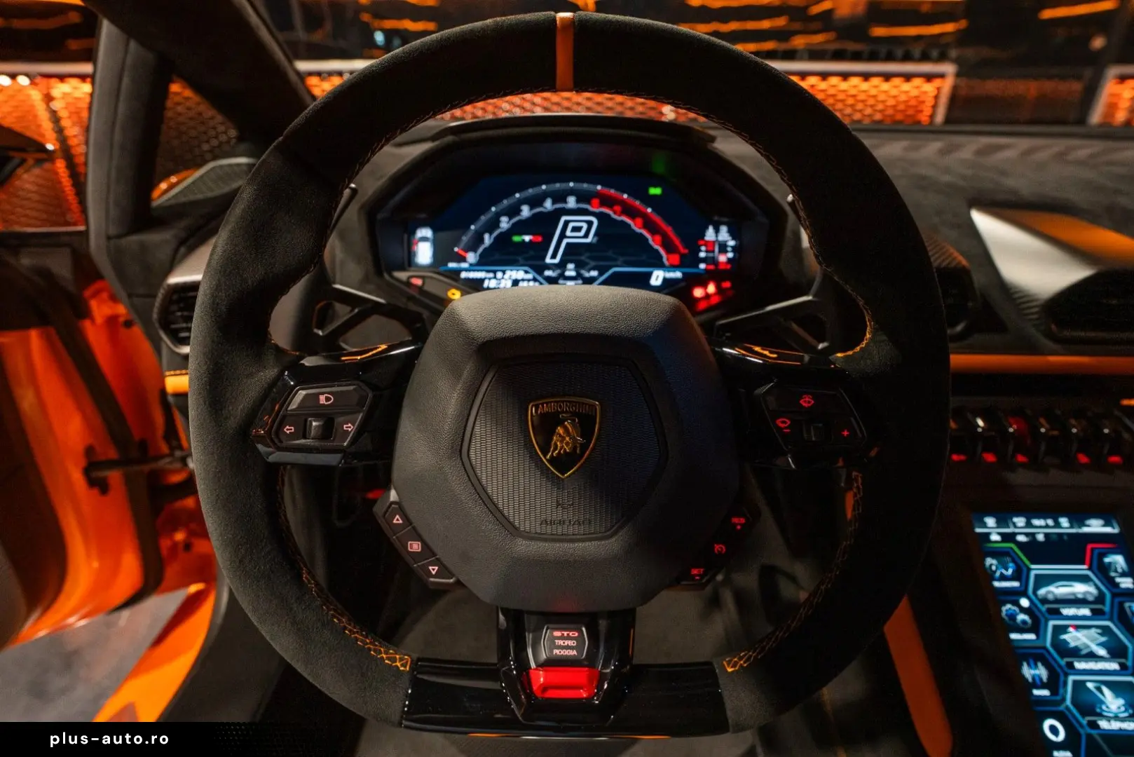 LAMBORGHINI Huracan STO Bucket seats Telemetry Roll bar Lift