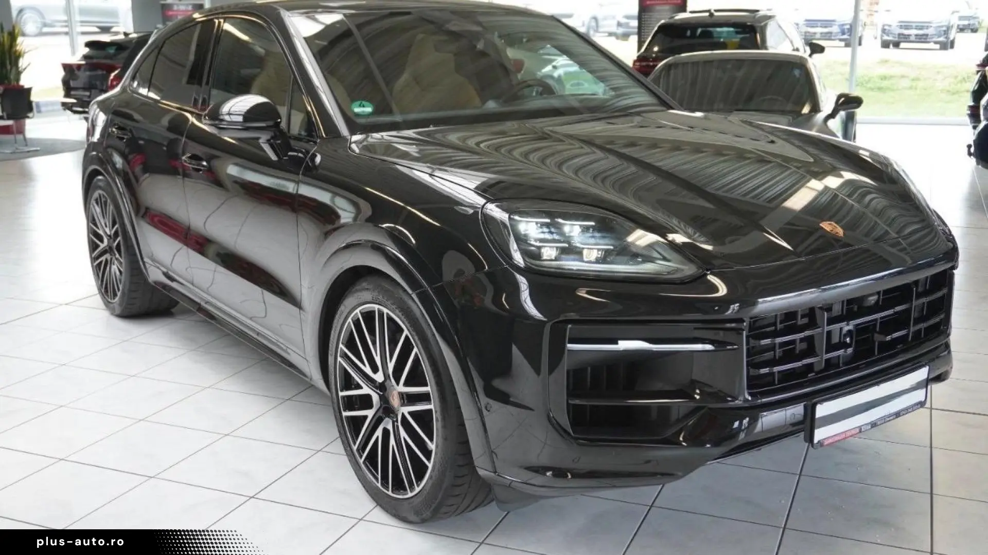 Porsche Cayenne Black Edition Coupe Sports Exhaust
