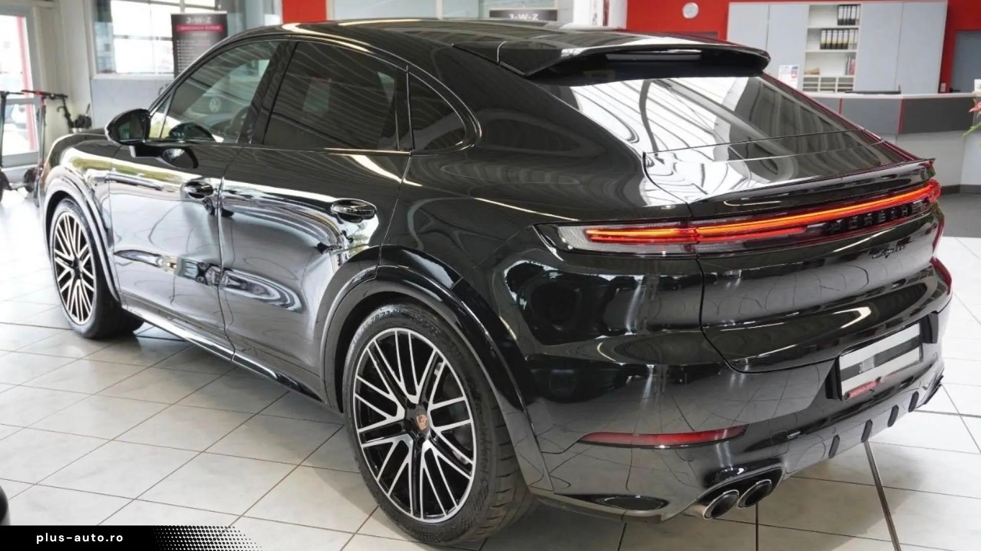 Porsche Cayenne Black Edition Coupe Sports Exhaust