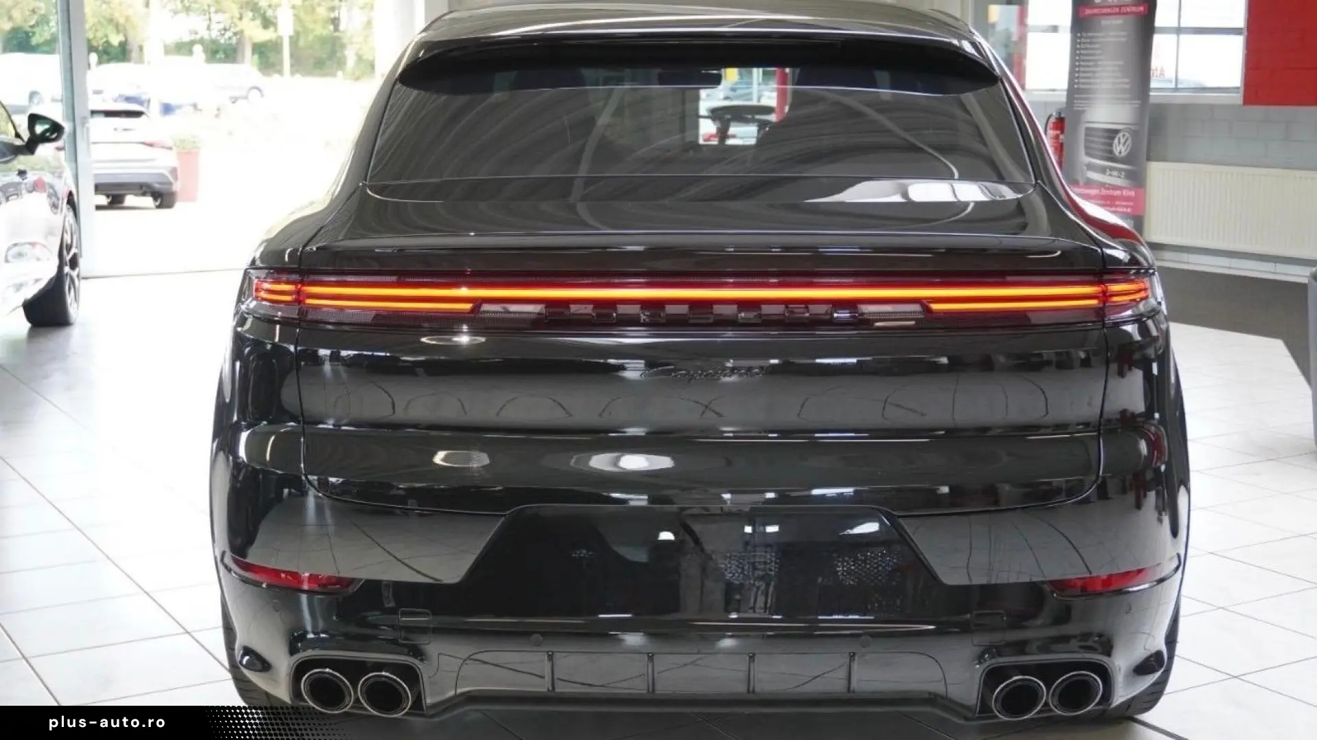 Porsche Cayenne Black Edition Coupe Sports Exhaust