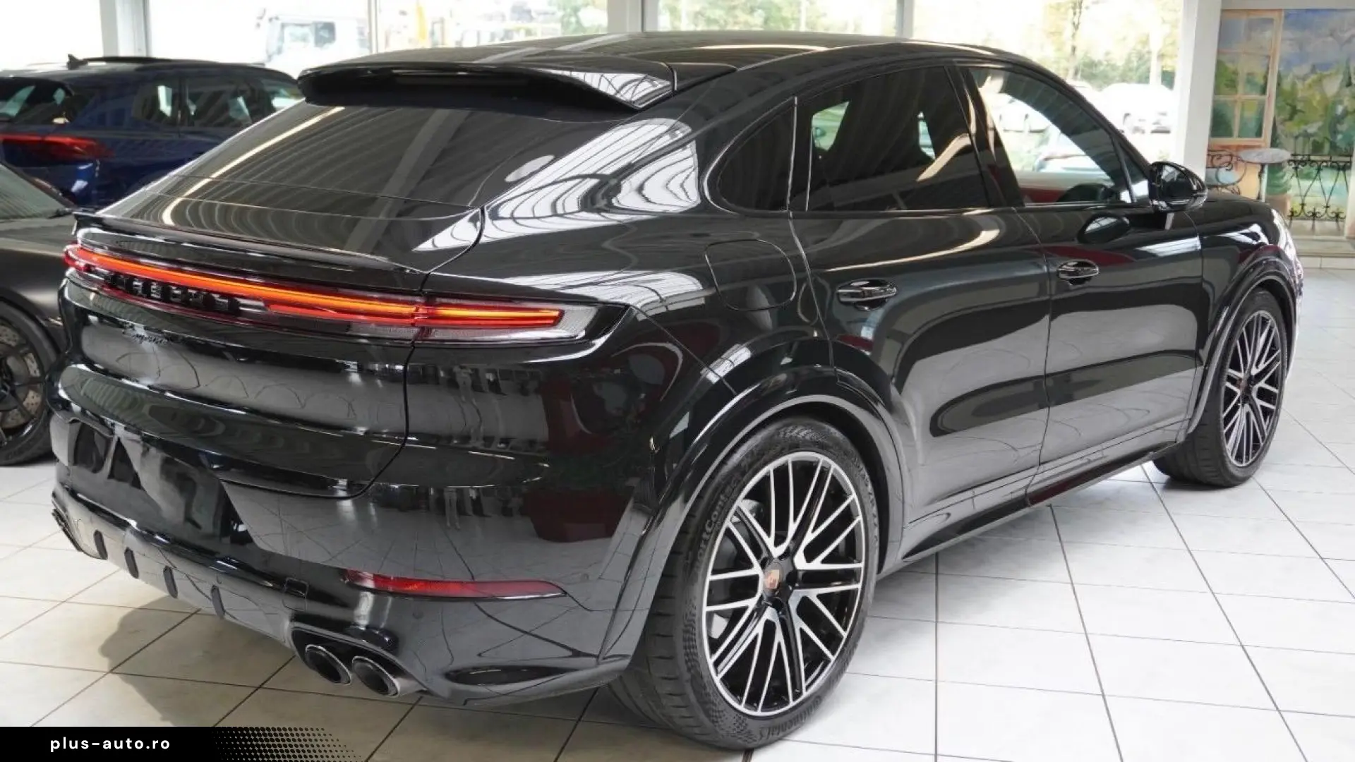 Porsche Cayenne Black Edition Coupe Sports Exhaust