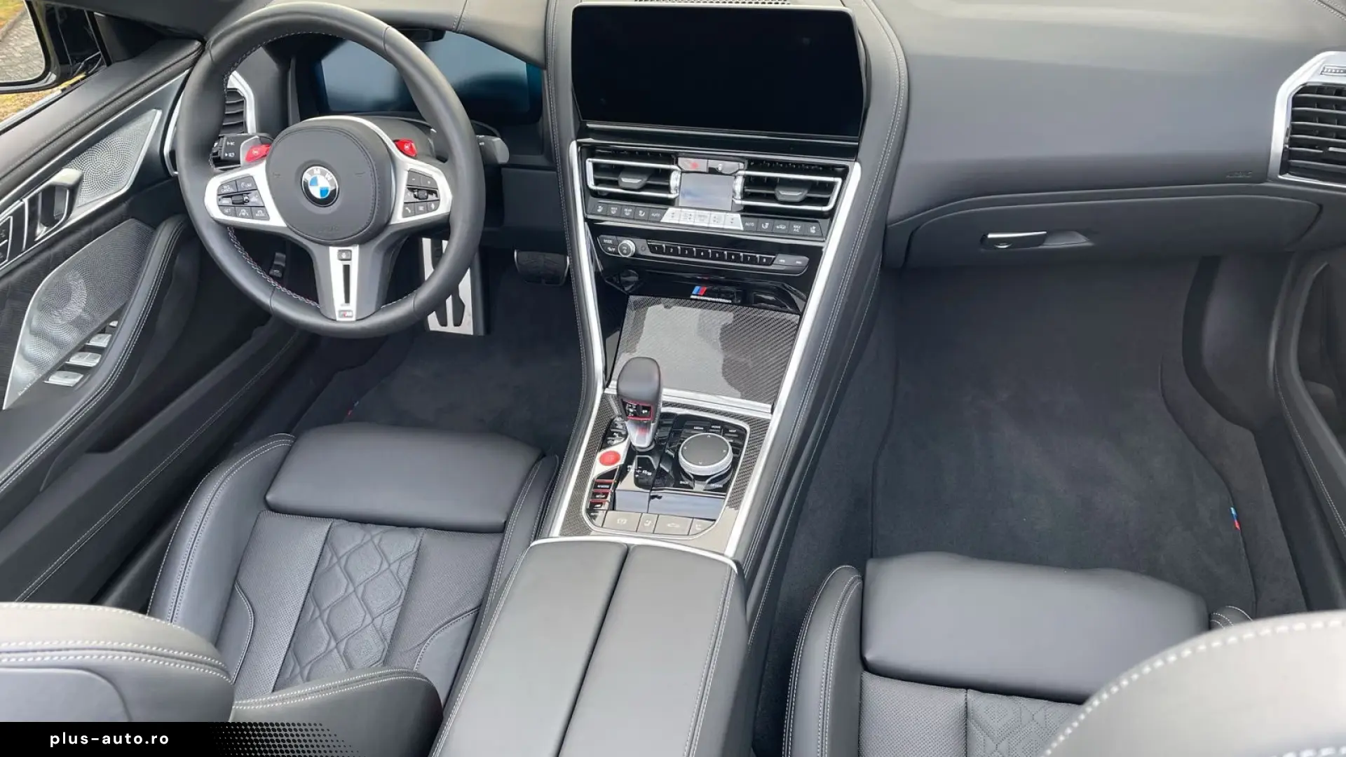 BMW M8 Cabrio Comp M Drivers B&W ACC 360 Camera