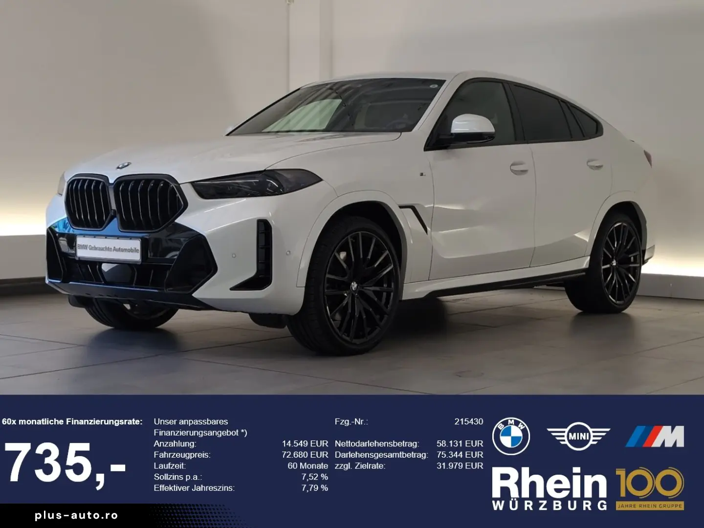 BMW X6 xDrive30d M Sport Pro Navi LED AHK RFK ACC Na