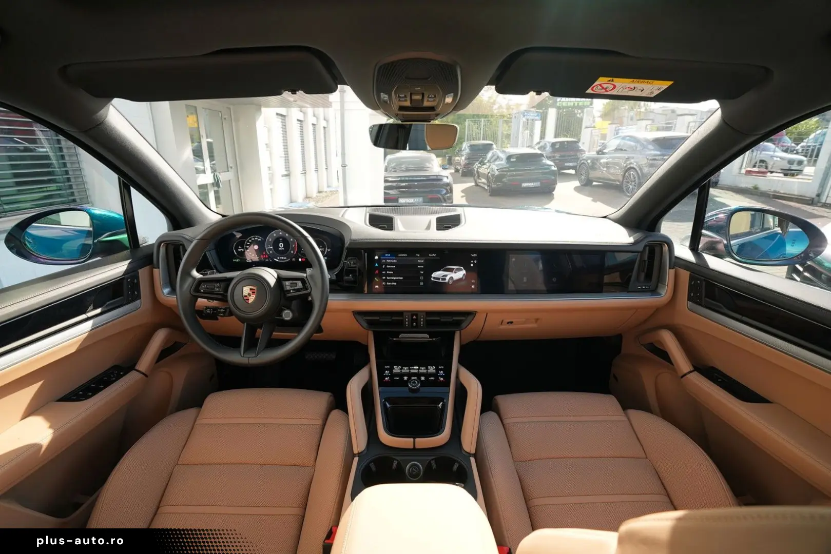 PORSCHE Cayenne MASSAGE-2DISPLAY-PANO-INNO-BOSE-BEIGE
