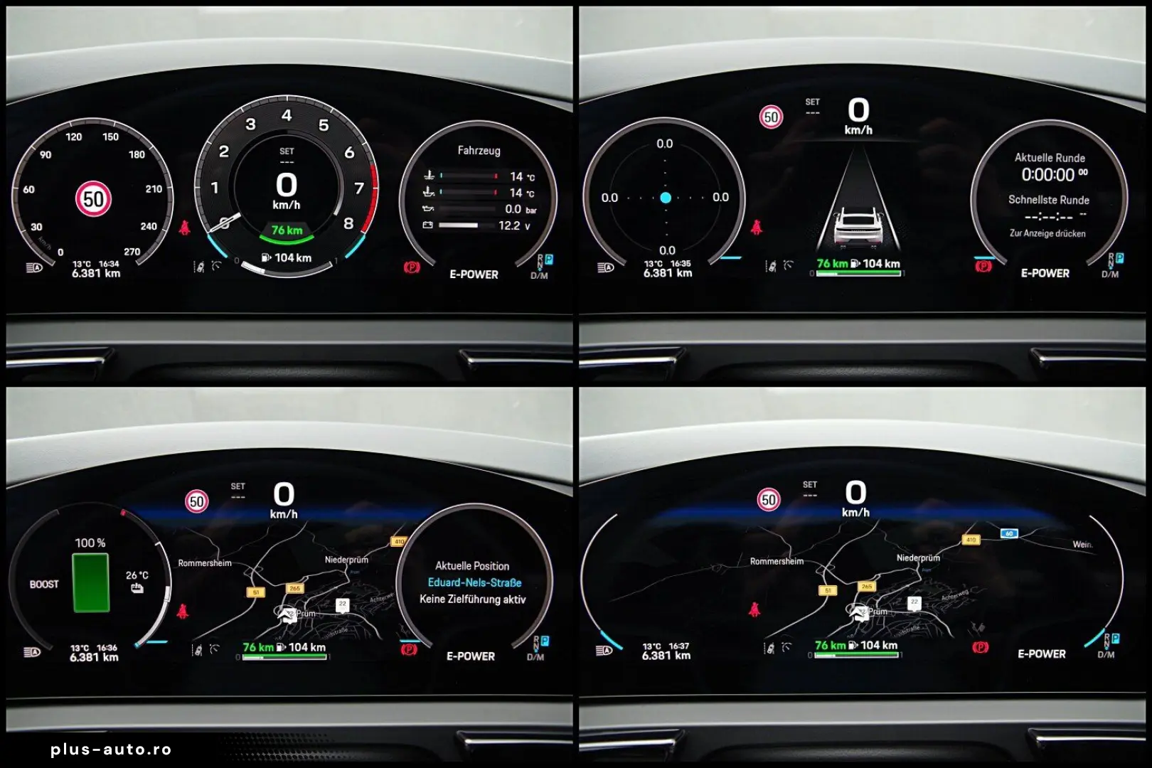 PORSCHE Cayenne Coupe E-Hybrid Black Edition BFD Head-Up
