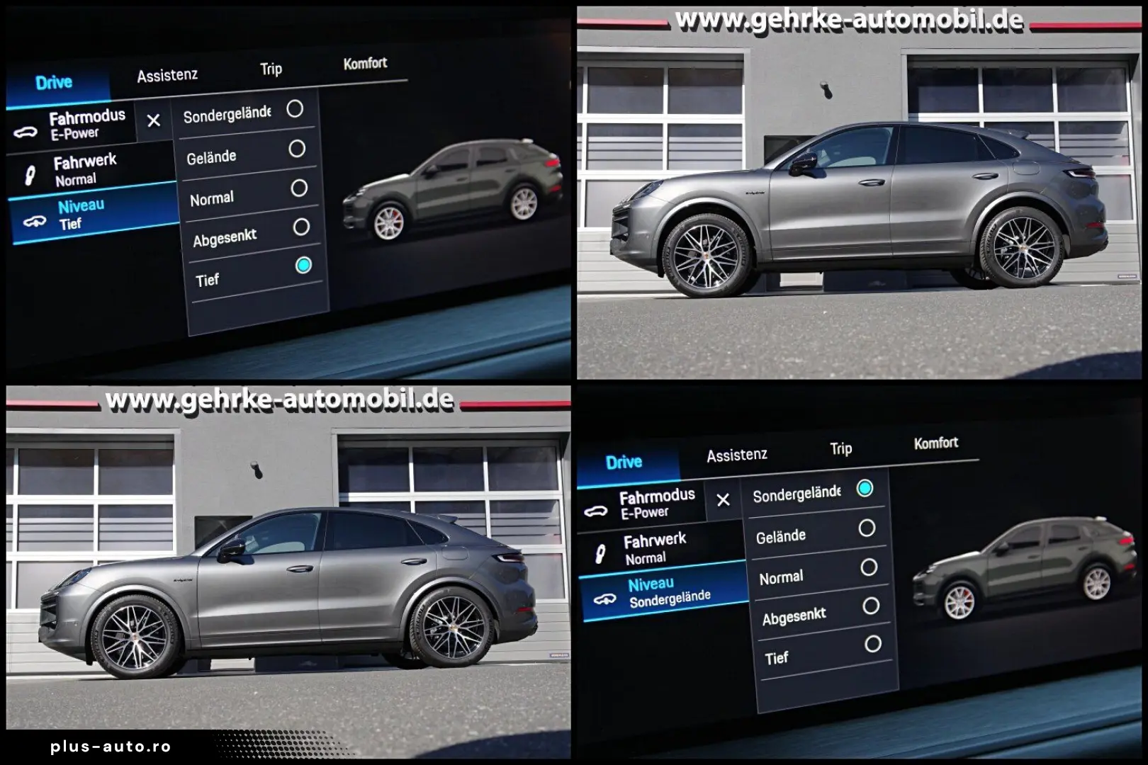 PORSCHE Cayenne Coupe E-Hybrid Black Edition BFD Head-Up