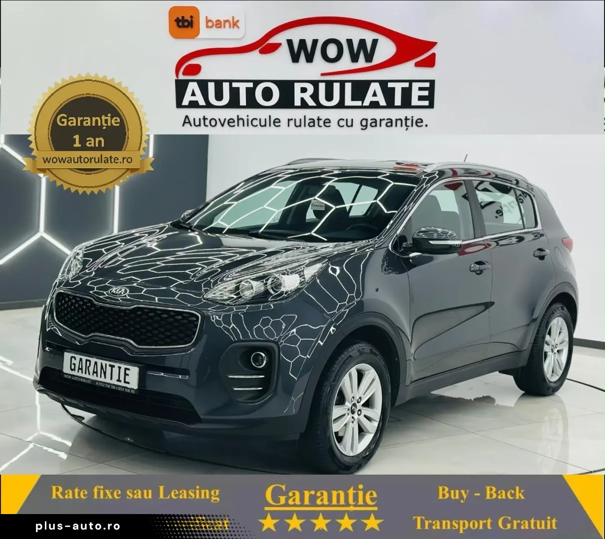 KIA SPORTAGE 2016 1.6i E6 Garantie 12 Luni Rate Avans 0 Doar