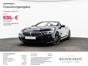 BMW 840i CABRIOLET xDRIVE M SPORT LED-AD SPORT-AGA