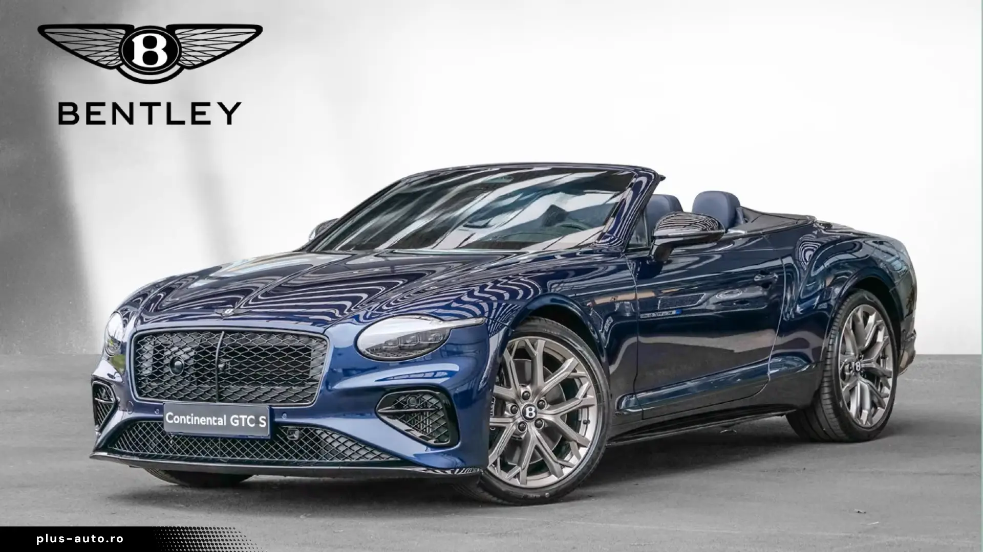 Bentley Continental GTC S   NAIM Akra InteriorBlueCarbon