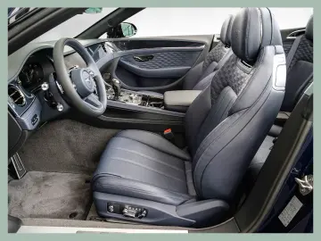 Bentley Continental GTC S   NAIM Akra InteriorBlueCarbon