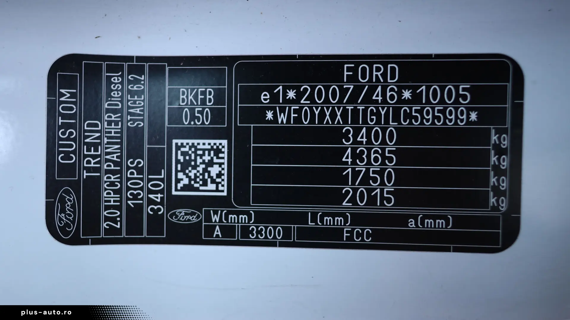 Ford Transit Custom L2H1 2.0 130CP AUTOMAT