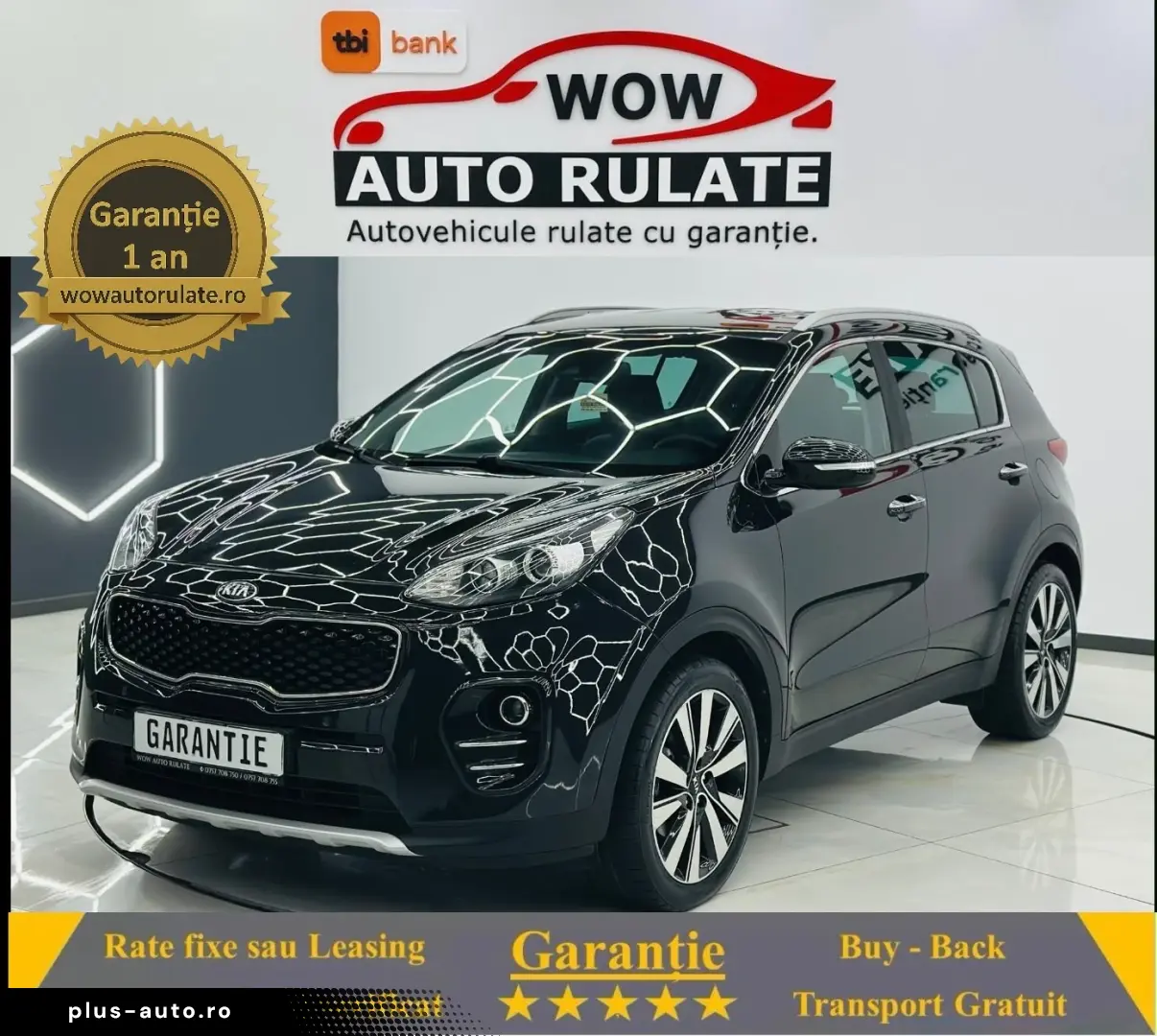 KIA SPORTAGE 2017 1.7D E6 Garantie 12 Luni Rate Avans 0 Doar