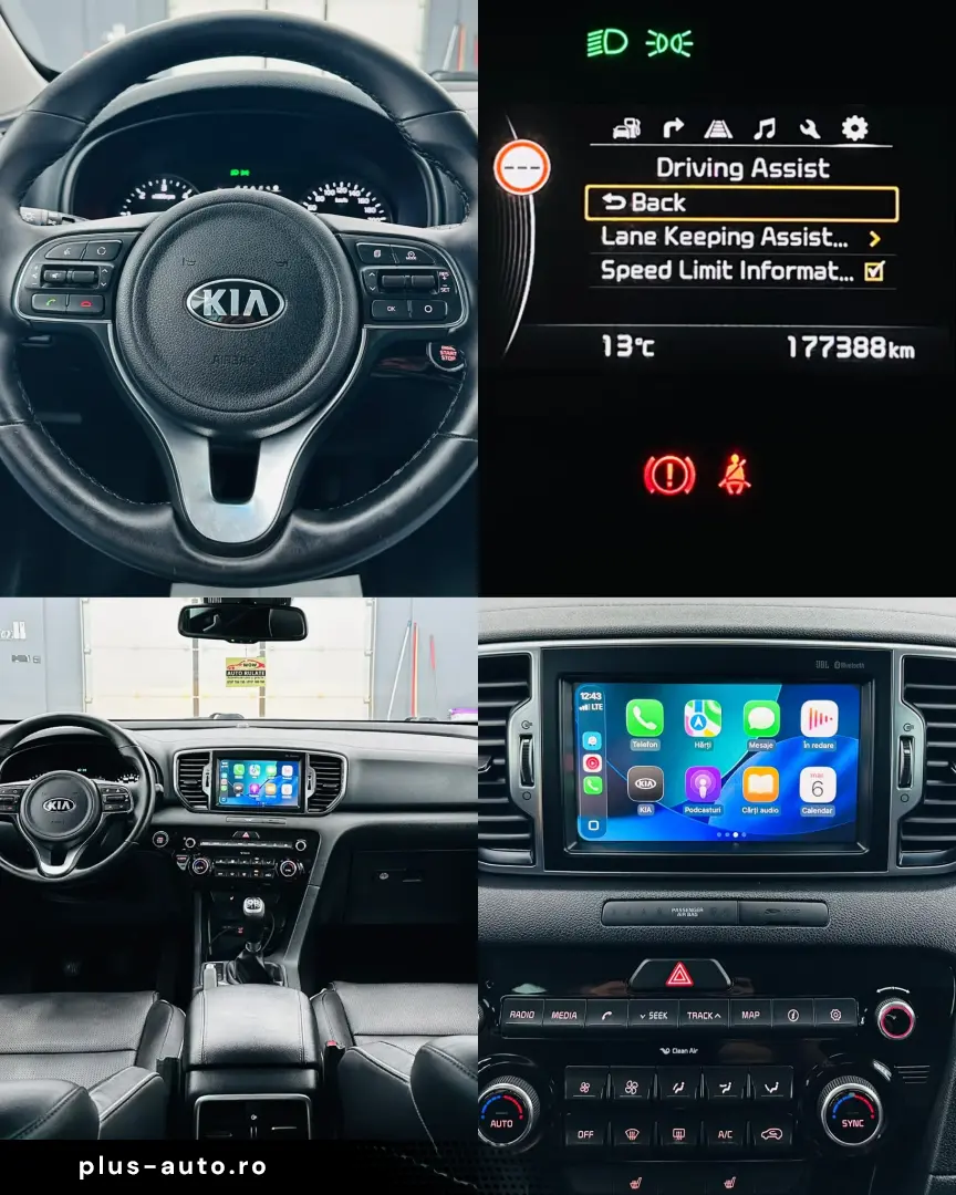 KIA SPORTAGE 2017 1.7D E6 Garantie 12 Luni Rate Avans 0 Doar