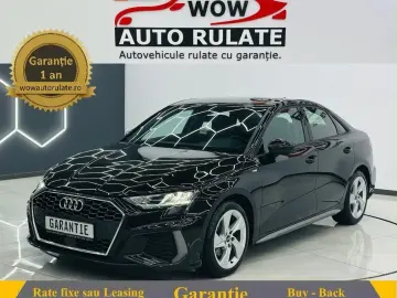 AUDI A3 S-Line 2022 2.0D E6 Garantie 12 Luni Rate Avans 0 Do