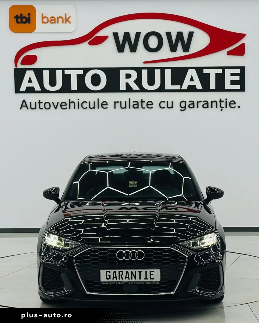 AUDI A3 S-Line 2022 2.0D E6 Garantie 12 Luni Rate Avans 0 Do