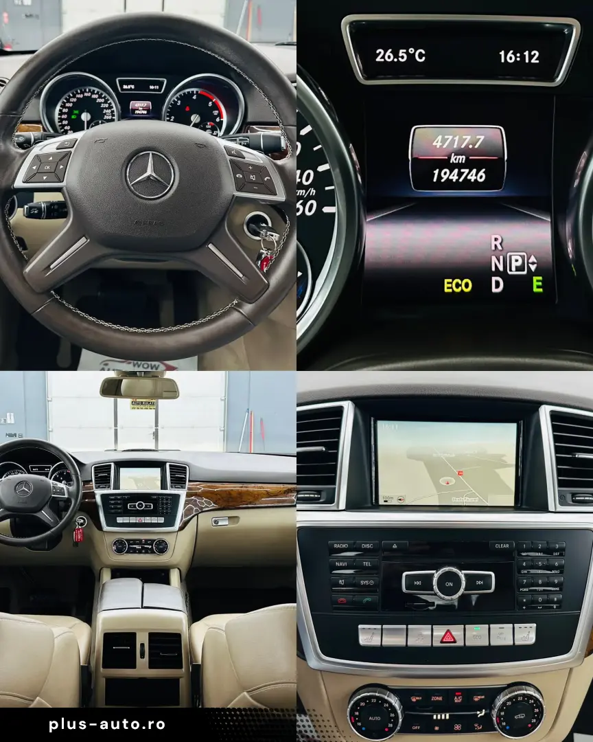 MERCEDESBENZ ML 2014 2.2D E6 4x4 Garantie 12 Luni Rate Avans