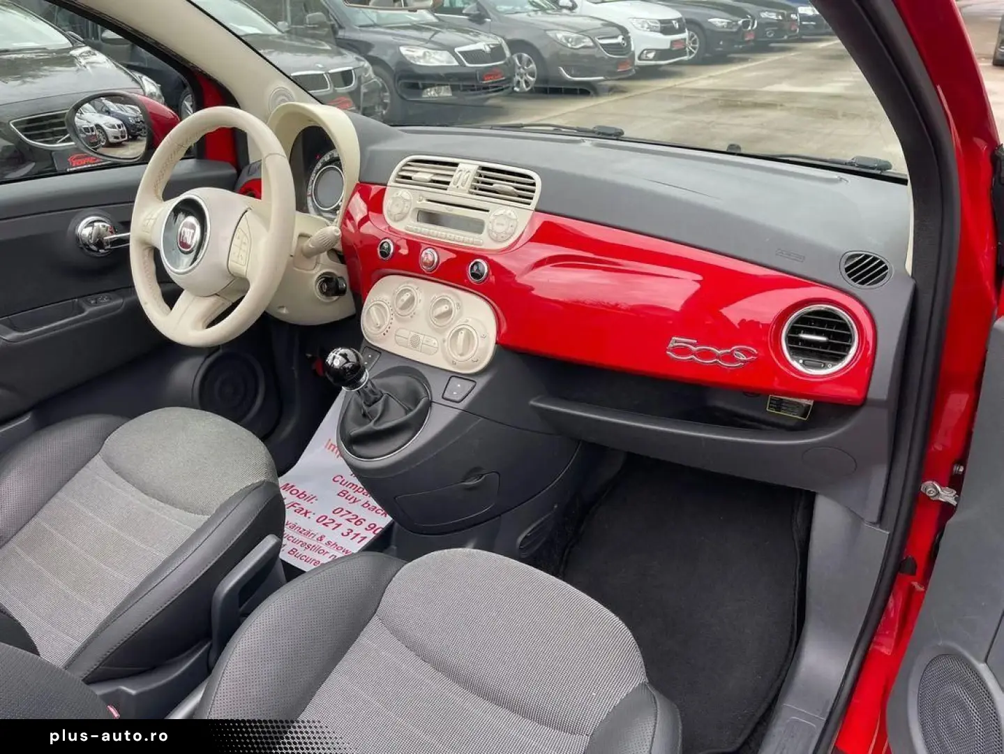 Fiat 500 Cabrio 1.2i    Vindem in Rate Avans Zero cu Buletin