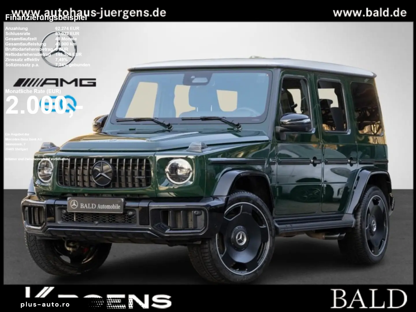 MERCEDES-BENZ G 63 AMG High-End Fond Ent 360 AHK Night