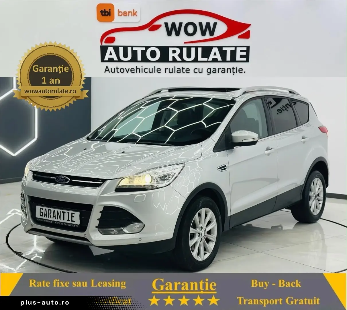 FORD KUGA 2015 2.0D E6 Garantie 12 Luni Rate Avans 0 Doar Cu