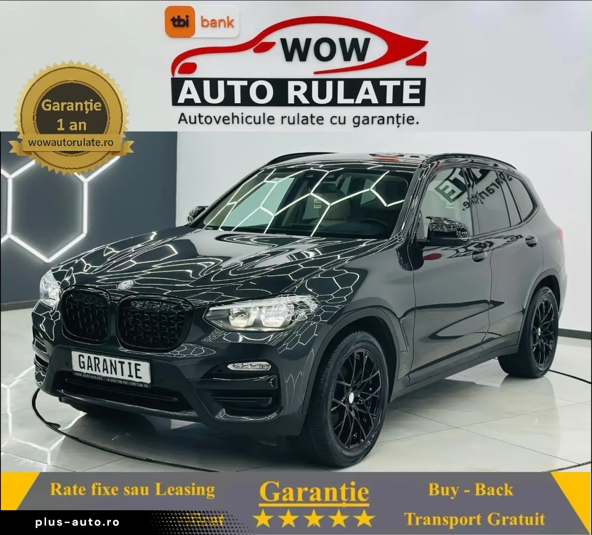BMW X3 2018 2.0D E6 4x4 Garantie 12 Luni Rate Avans 0 Doar C