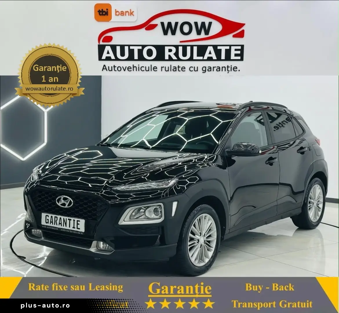 HYUNDAI KONA 2020 1.6D E6 Garantie 12 Luni Rate Avans 0 Doar