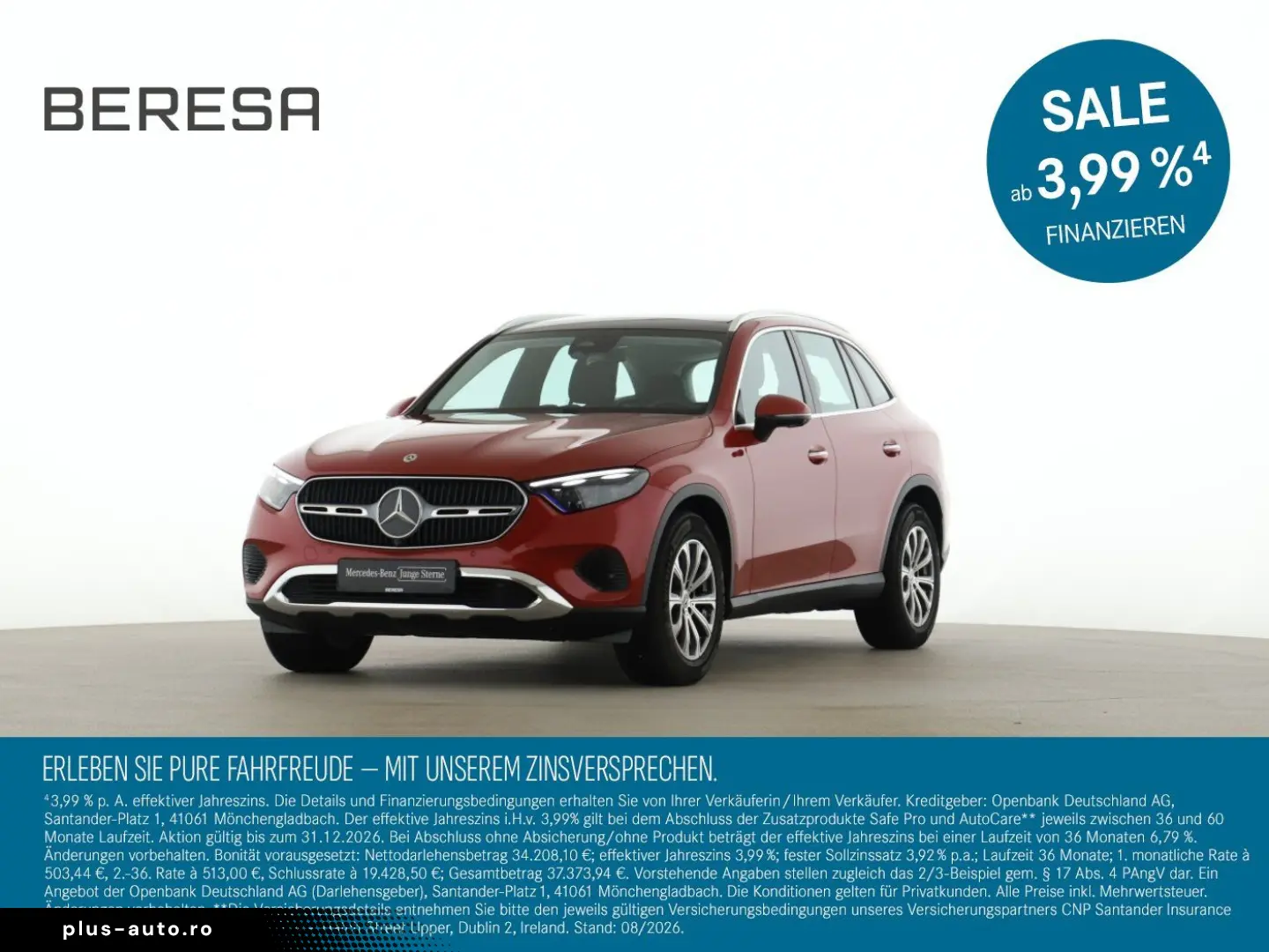 MERCEDES-BENZ GLC în leasing operațional MOOV