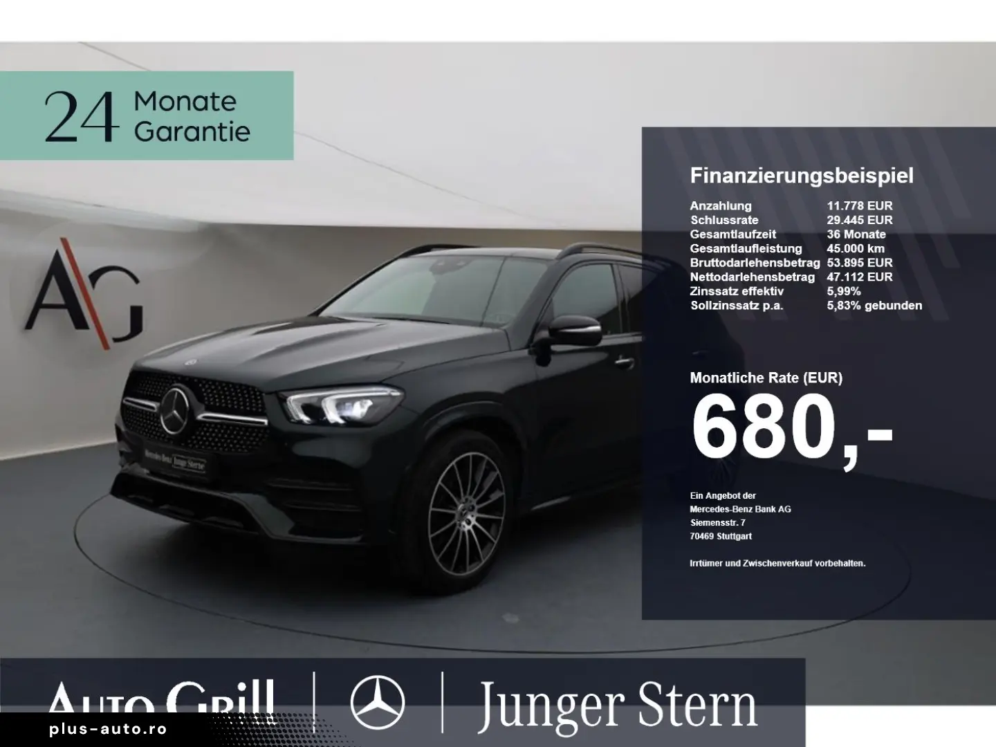 MERCEDES-BENZ GLE 400 d 4MATIC AMG MBUX Night Ambien&hellip;