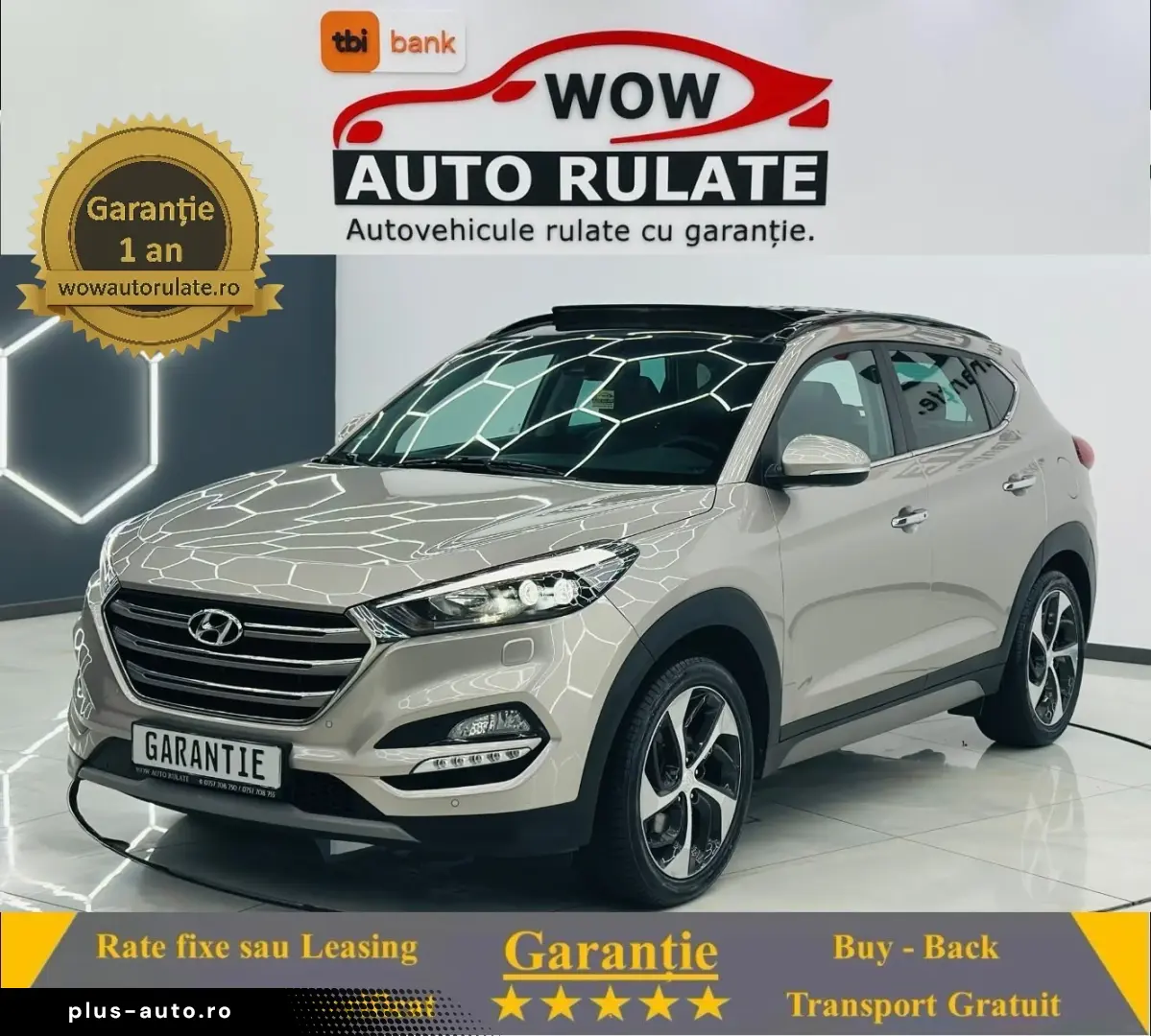 HYUNDAI TUCSON 2018 1.6i E6 Garantie 12 Luni Rate Avans 0 Do