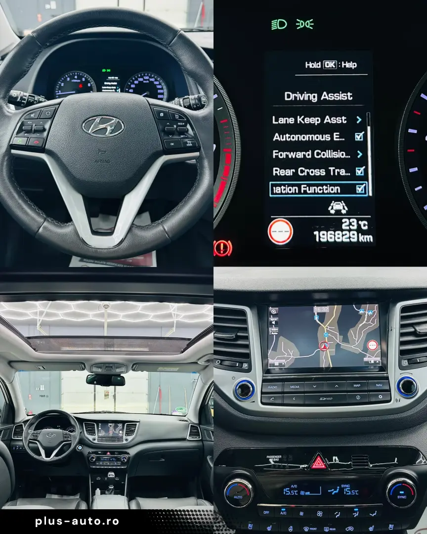 HYUNDAI TUCSON 2018 1.6i E6 Garantie 12 Luni Rate Avans 0 Do