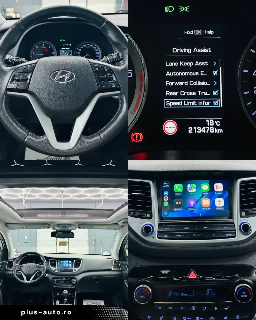 HYUNDAI TUCSON 2018 2.0D E6 4x4 Garantie 12 Luni Rate Avans