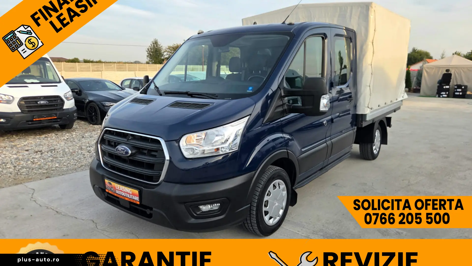 FORD NEW TRANSIT DOKA 7 LOCURI   PRELATA L=2.40M