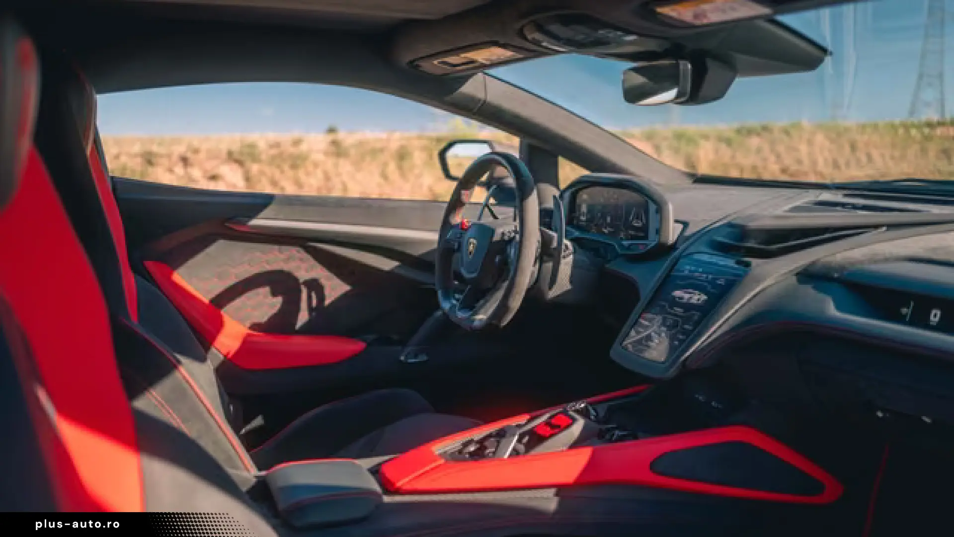 Lamborghini Revuelto - Carbon  Grigio Vulcano  Passenger