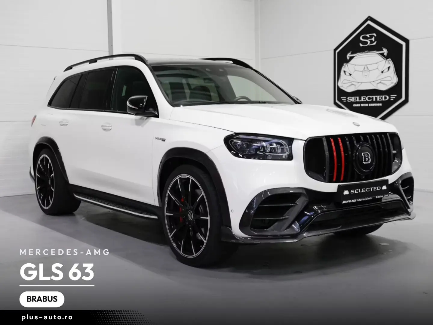 MERCEDES-BENZ GLS 63 AMG BRABUS TV MASSAGE 4D BURM CARBON 24