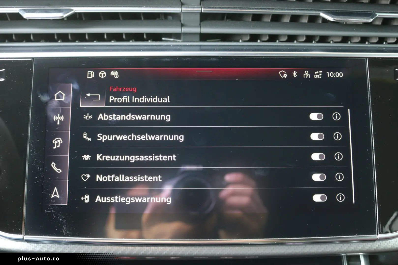AUDI RSQ8 performance  Keramik Pano RS-Design  Rot