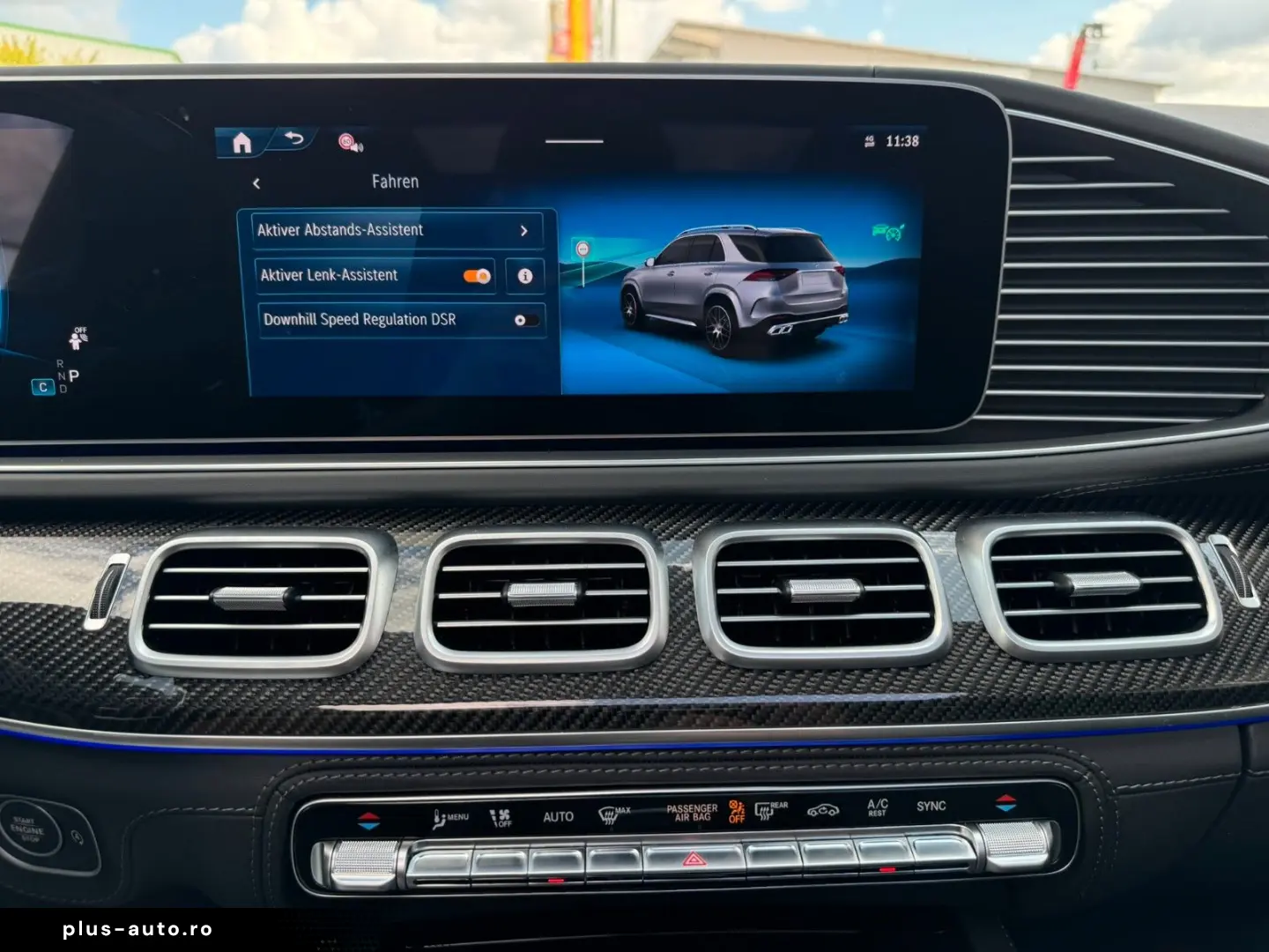 MERCEDES-BENZ GLE 63 S 4M  Drivers HUD AHK Pano Burm Massage