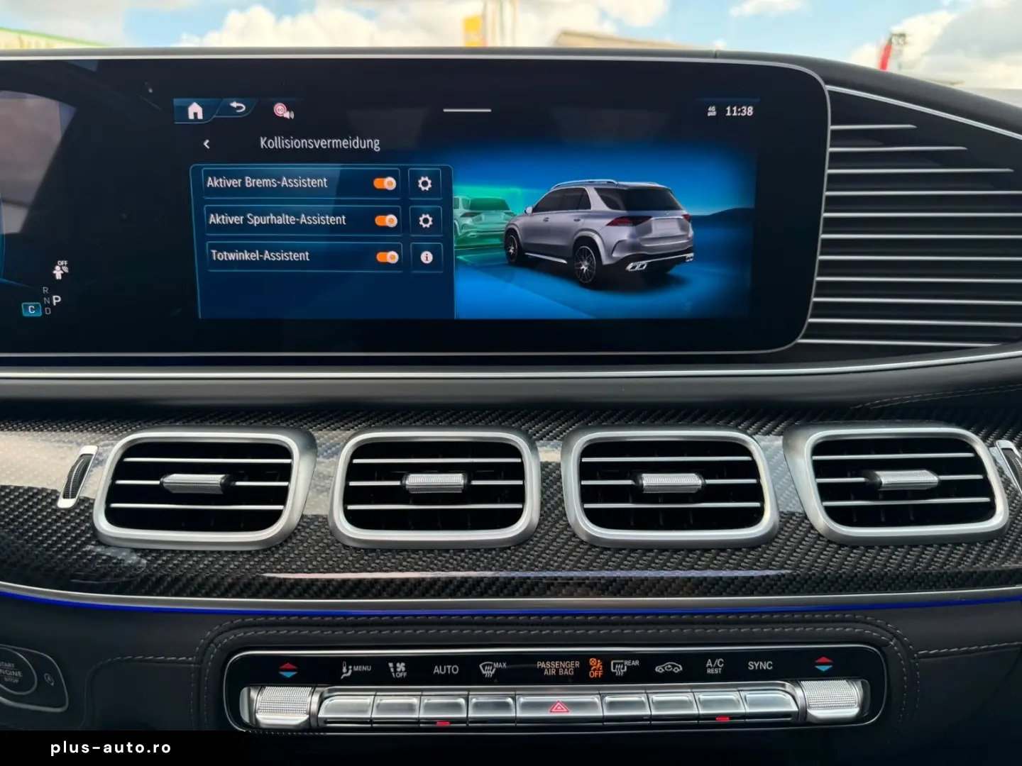 MERCEDES-BENZ GLE 63 S 4M  Drivers HUD AHK Pano Burm Massage