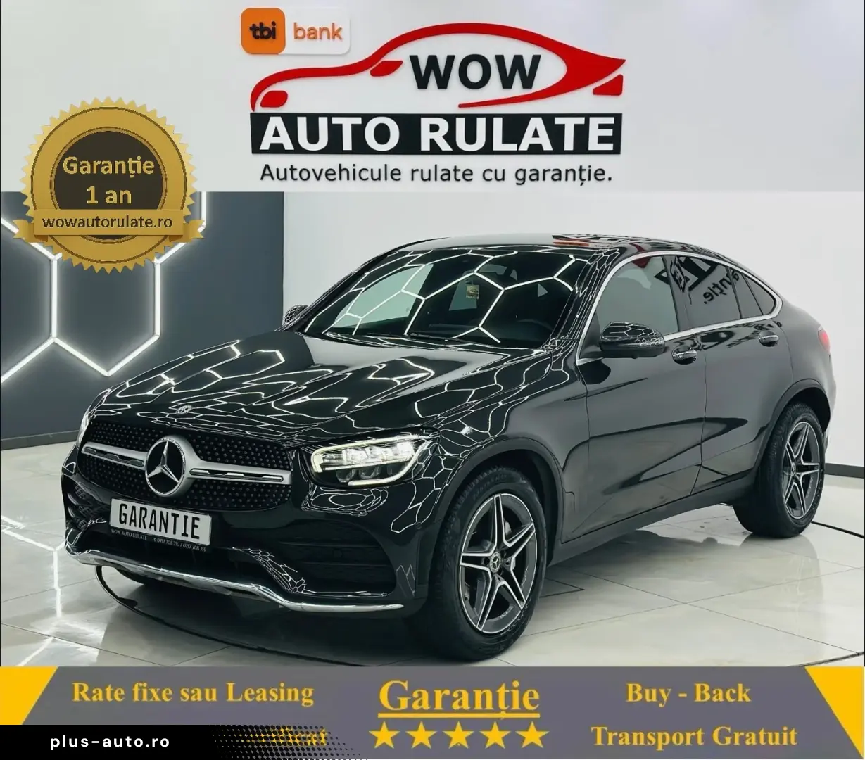 MERCEDESBENZ GLC 220 2019 2.0D E6 4X4 Garantie 12 Luni Rate