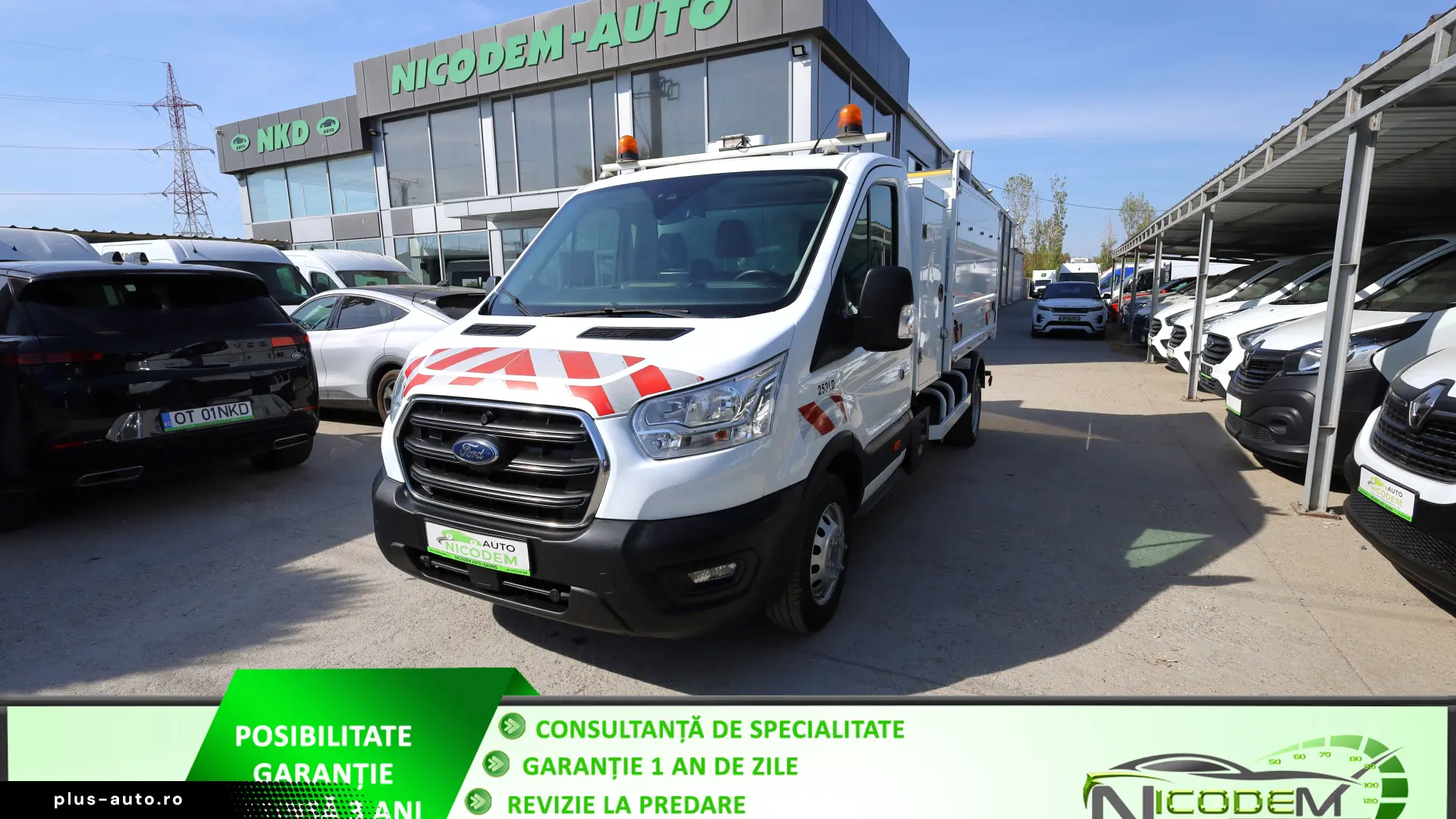FORD TRANSIT L3 BASCULABIL 2.0D 170 CP AXA DUBLA