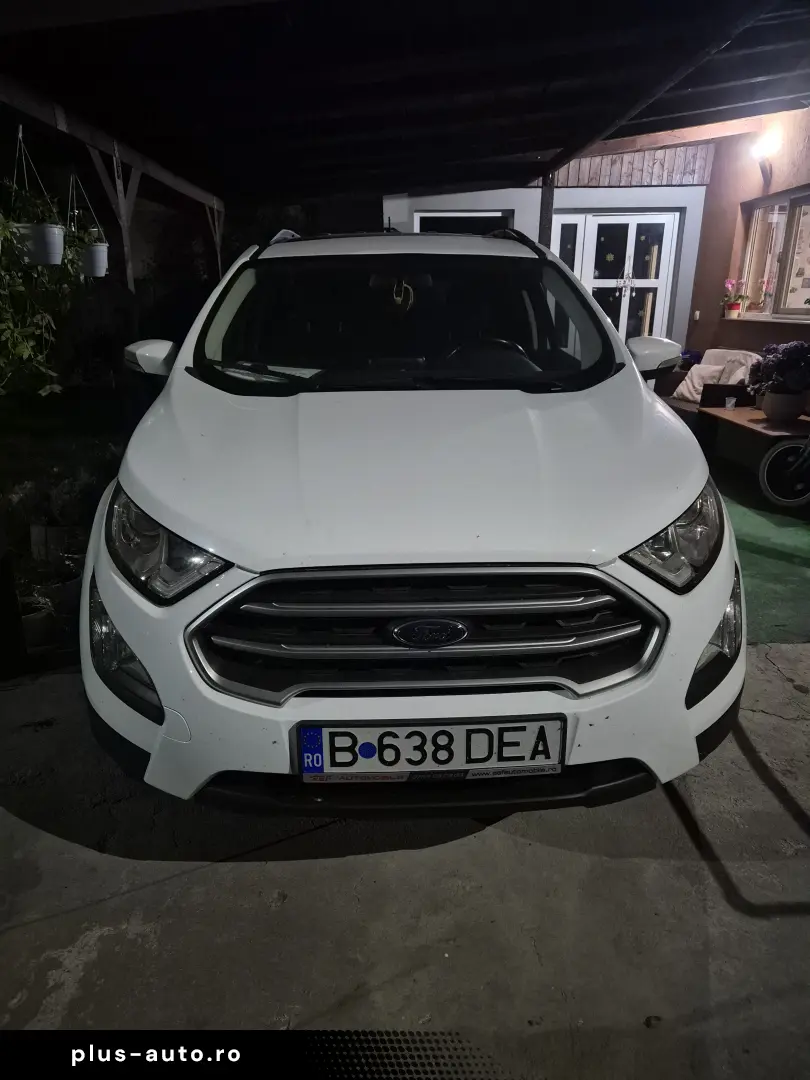 Vând Ford Ecosport din 2018 unic proprietar