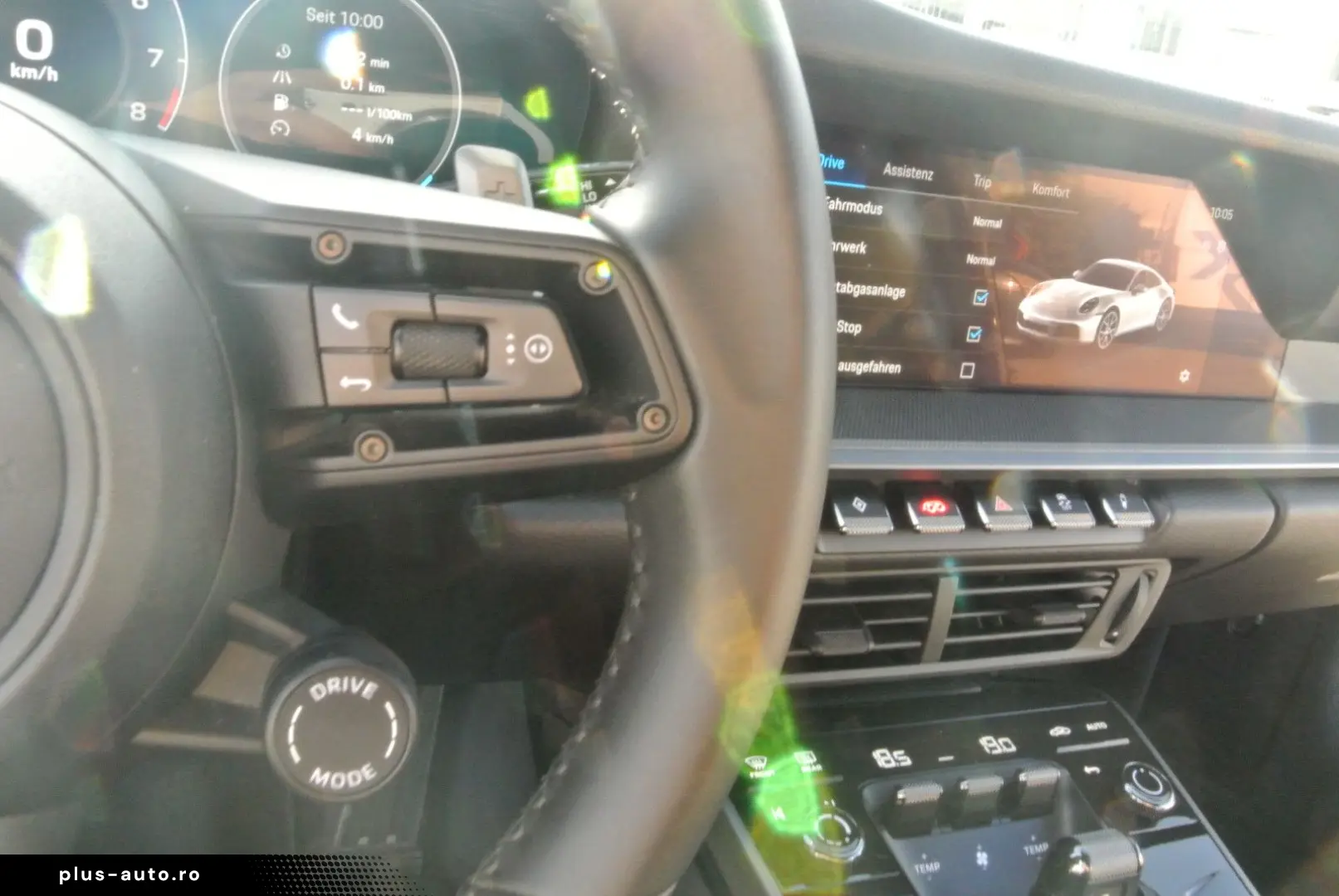 PORSCHE 992 coupe schw schw 21  abgas essd kamera bose