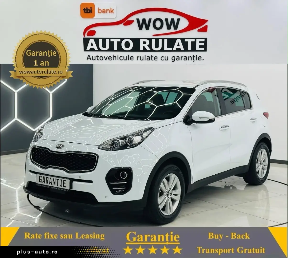KIA SPORTAGE 2016 1.7D E6 Garantie 12 Luni Rate Avans 0 Doar